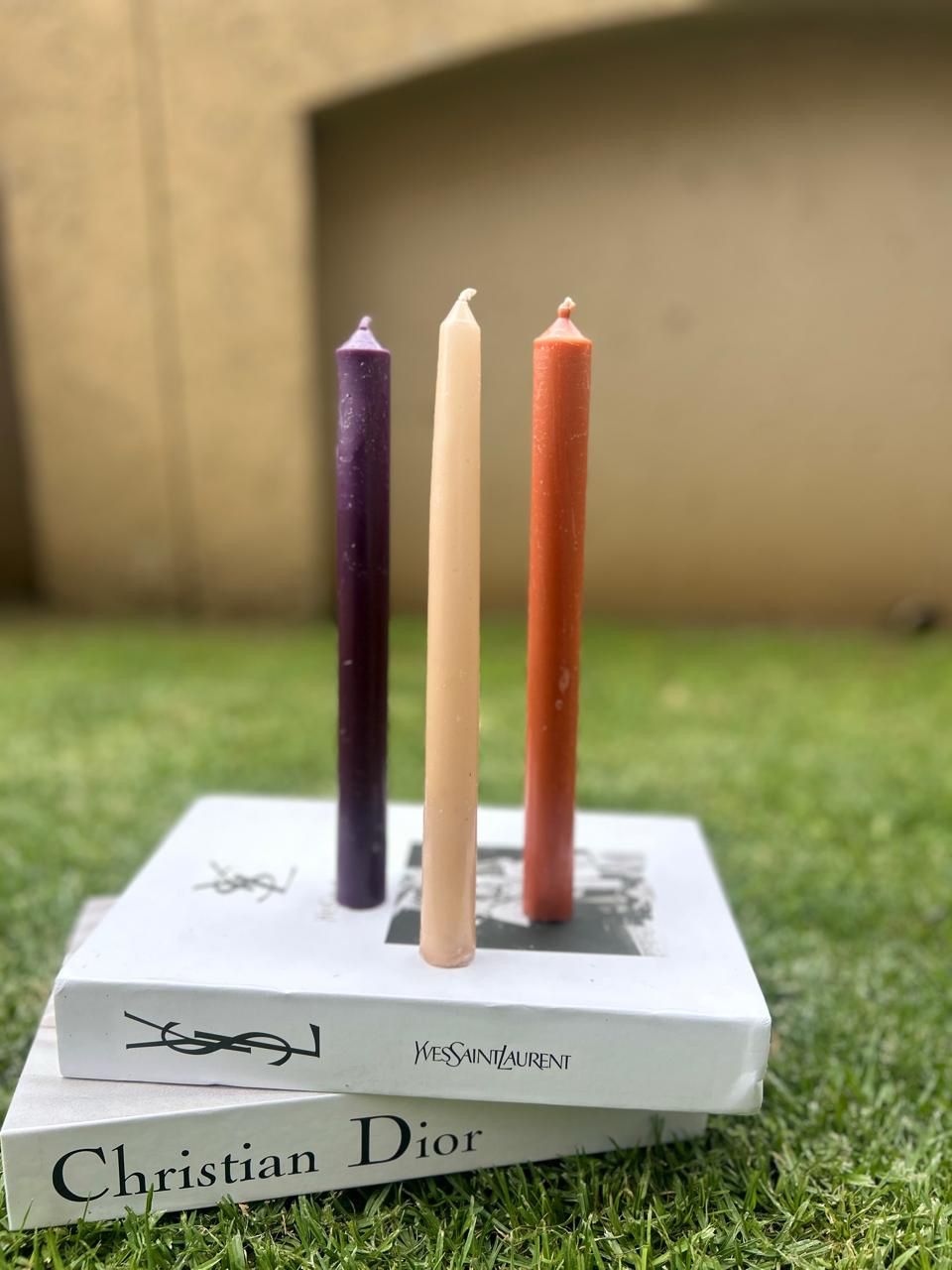Taper candle trio styling